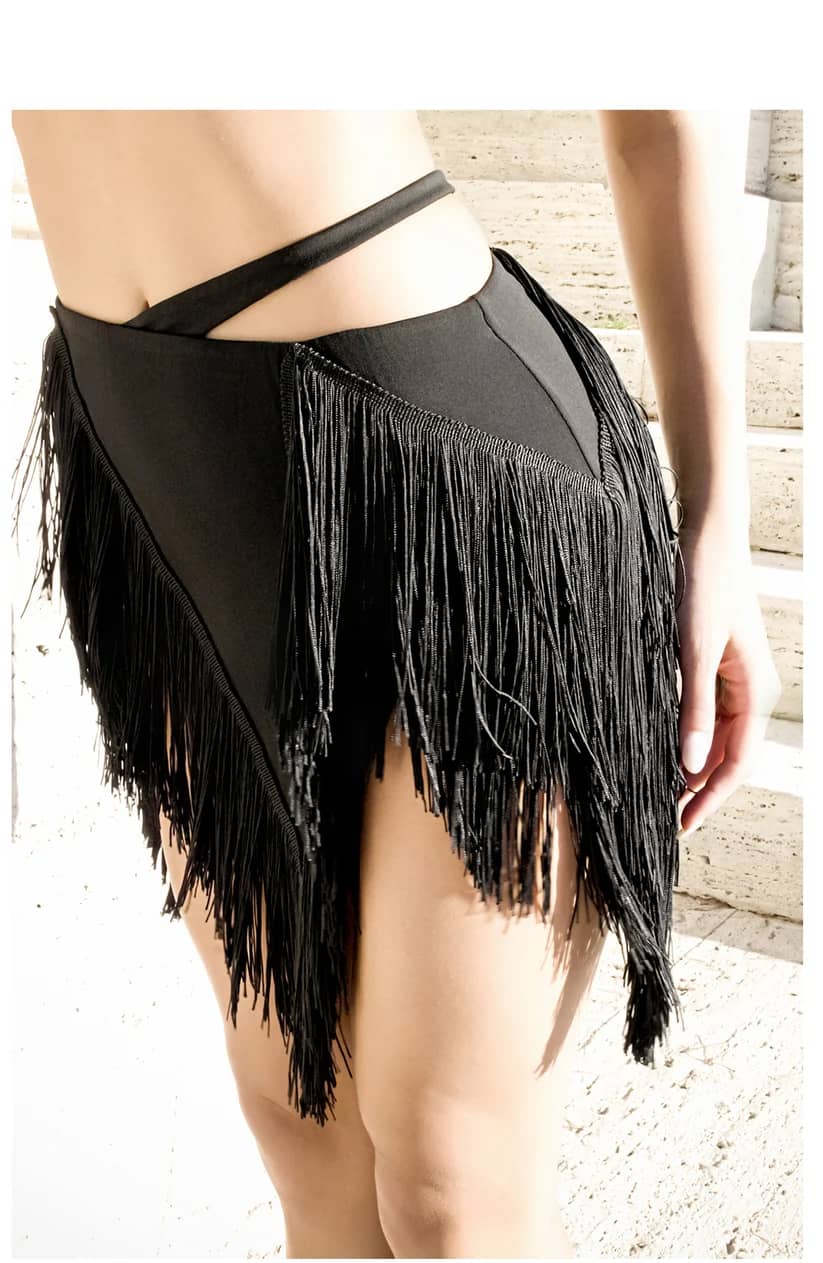 A88 UDANCE Asymmetrical Hem Practice Skirt thumbnail 4