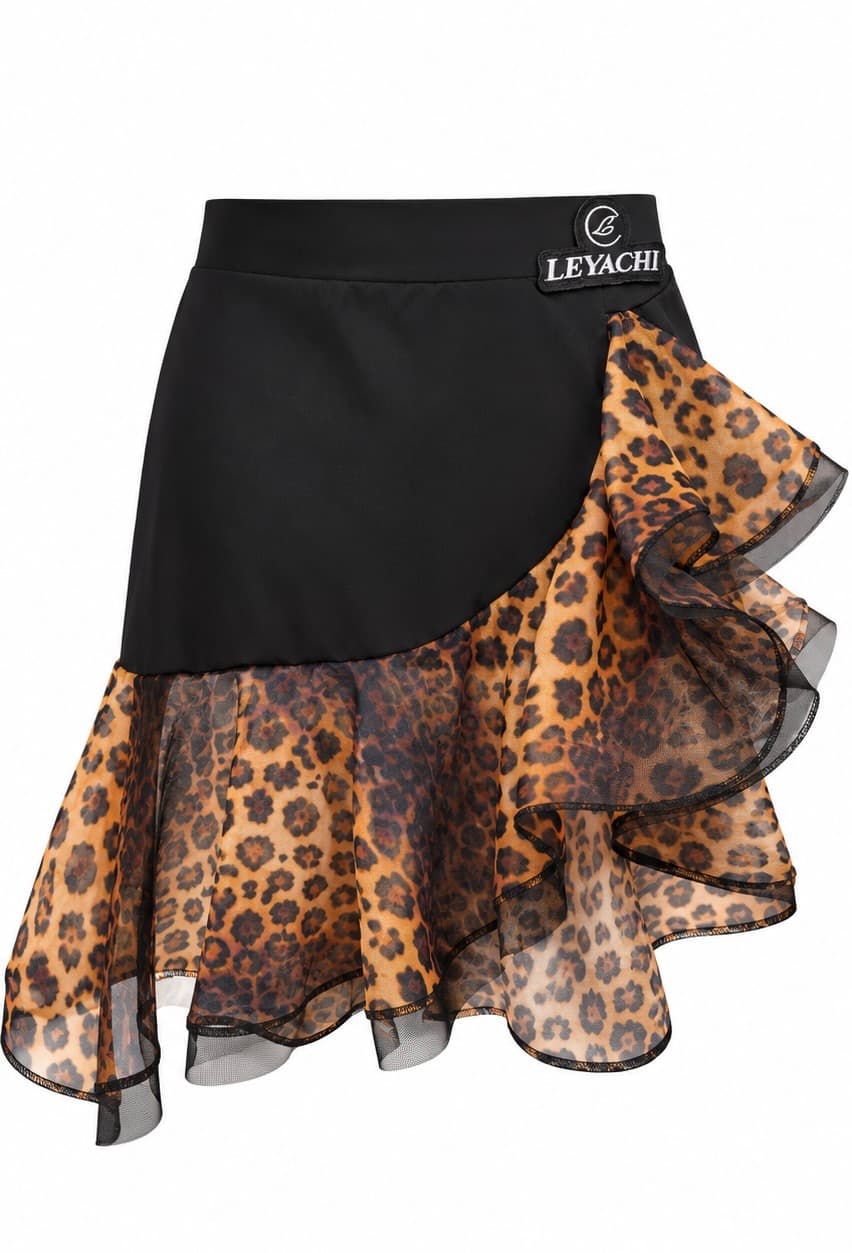 Leopard Ruffles